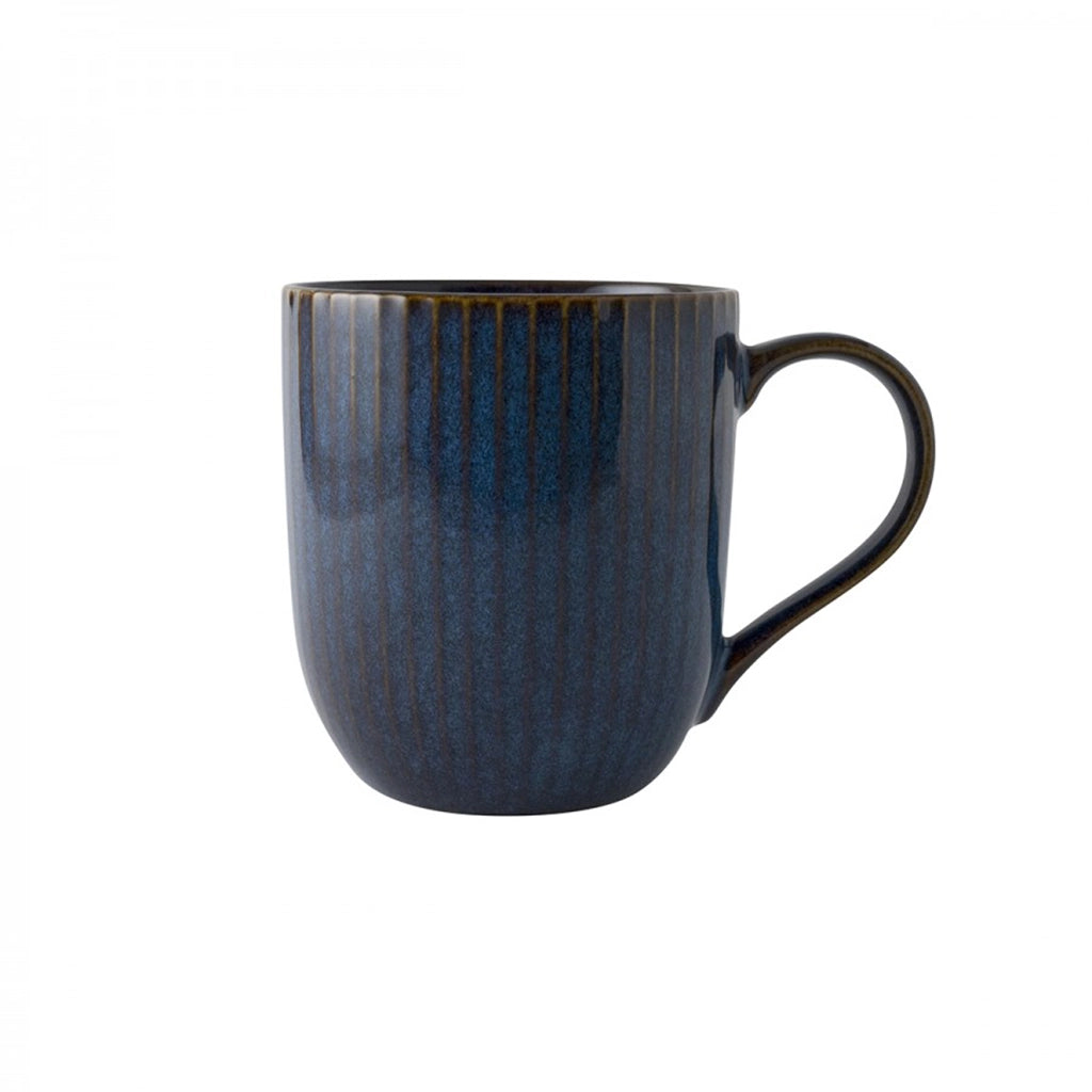Taza de gres tipo mug Sapphire Dutch Rose-Azul-Mini mug (260 ml)-LAU183425