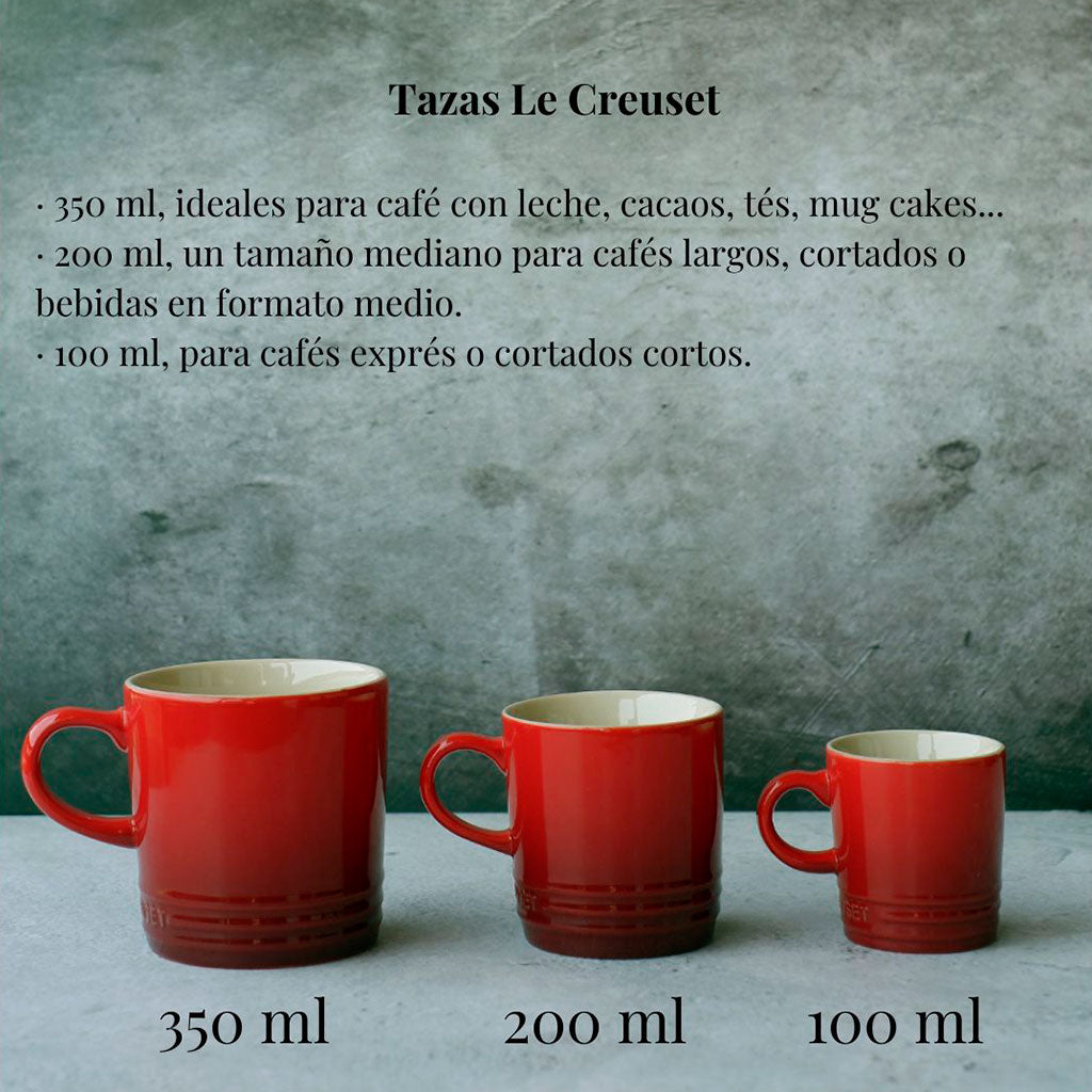 Set de 4 tazas cerámicas 350ml Riviera de Le Creuset-LEC89113351219030