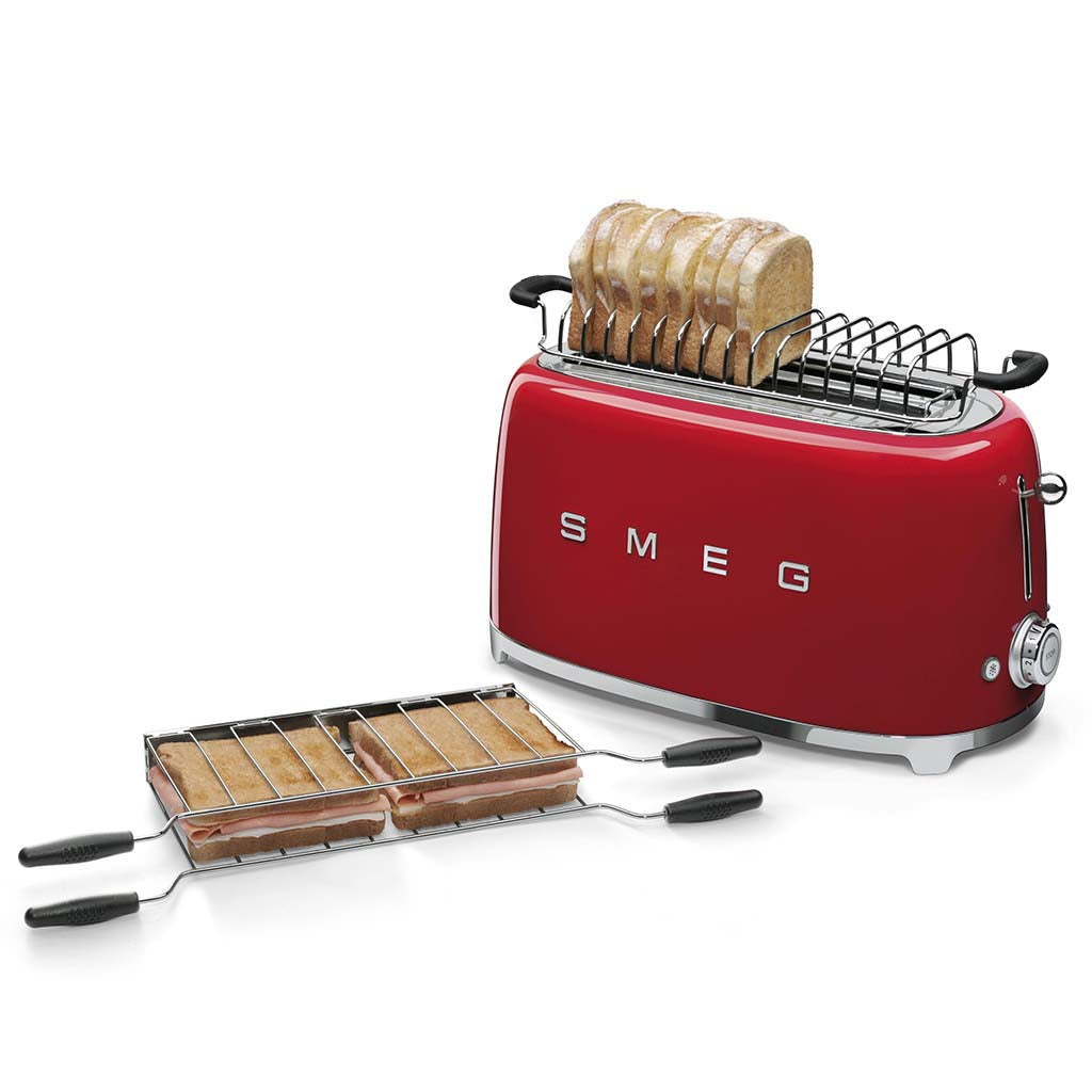 Tostiera Piatta 4 Fette – 900W – Design Salvaspazio