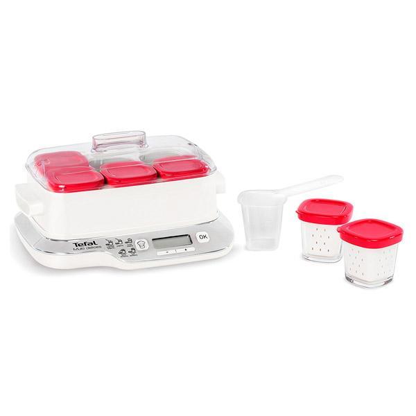 Tefal Multidelices - Accesorio yogurtera, 1 tarro de plástico de 1 litro, 1  escurridor grande, libro de recetas, dimensiones 15.20 x 9.80 cm :  : Hogar y cocina