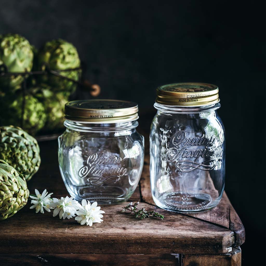 POT DE CONSERVATION Des Aliments Stockage Verre Pots Confiture POT DE CONSERVATION Des Aliments Stockage Verre Pots Confiture
