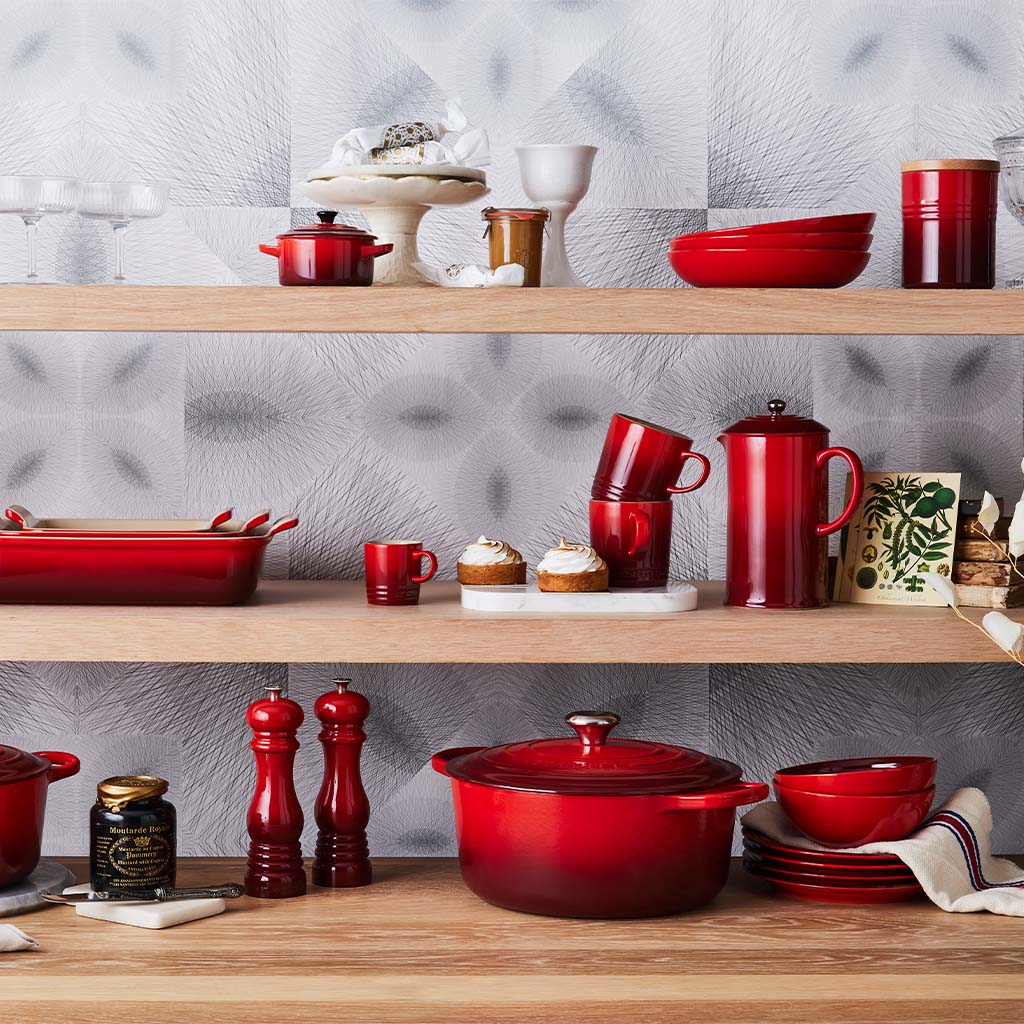 Cofet 4 mini-cocottes rondes en céramique - Le Creuset - Pickture Cofet 4 mini-cocottes rondes en céramique - Le Creuset - Pickture