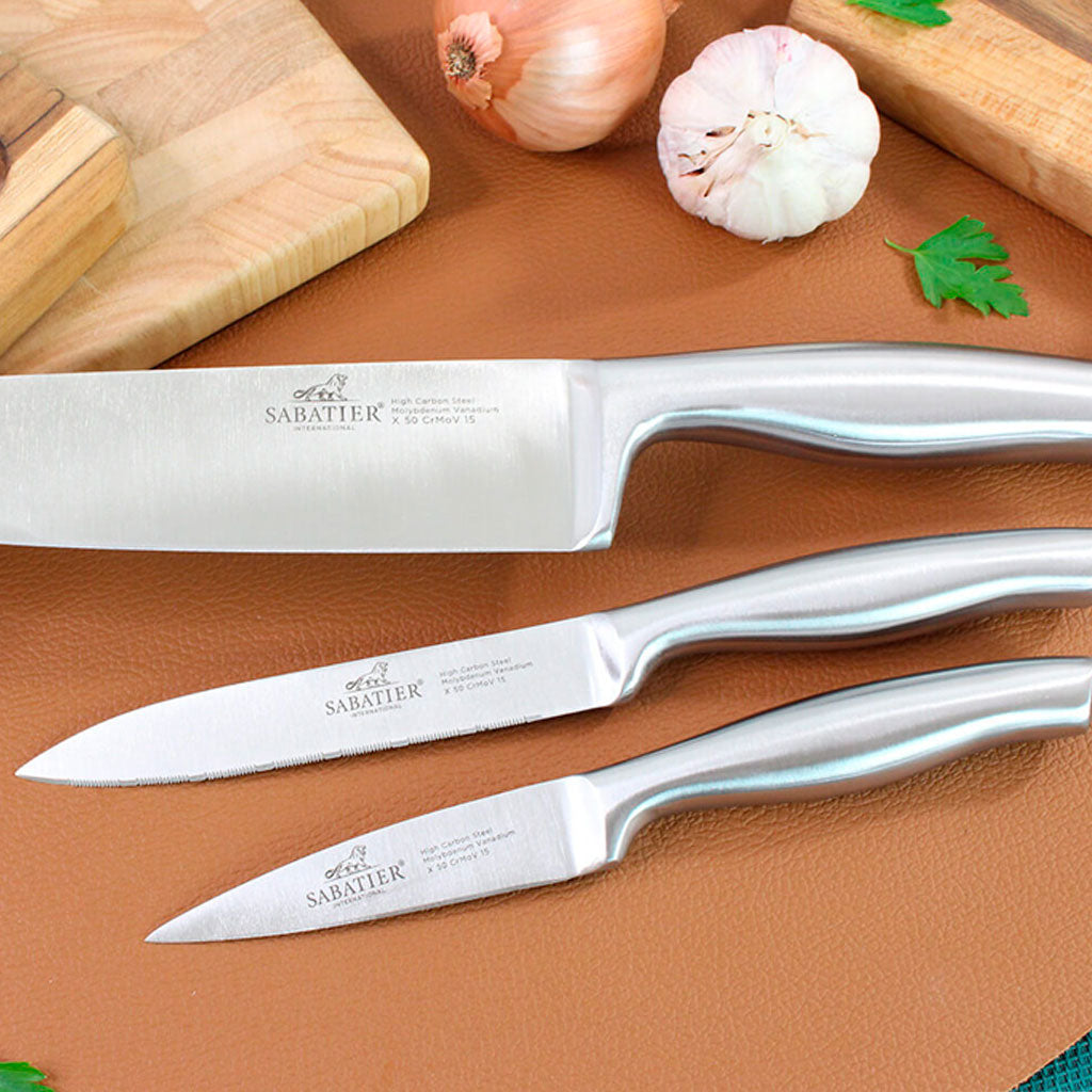 K-Sabatier Table Knives Set of 6, Auvergne Collection