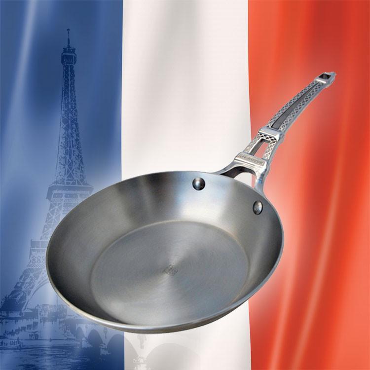 Sartén hierro mineral B De Buyer French Collection 24 cm - Claudia&Julia