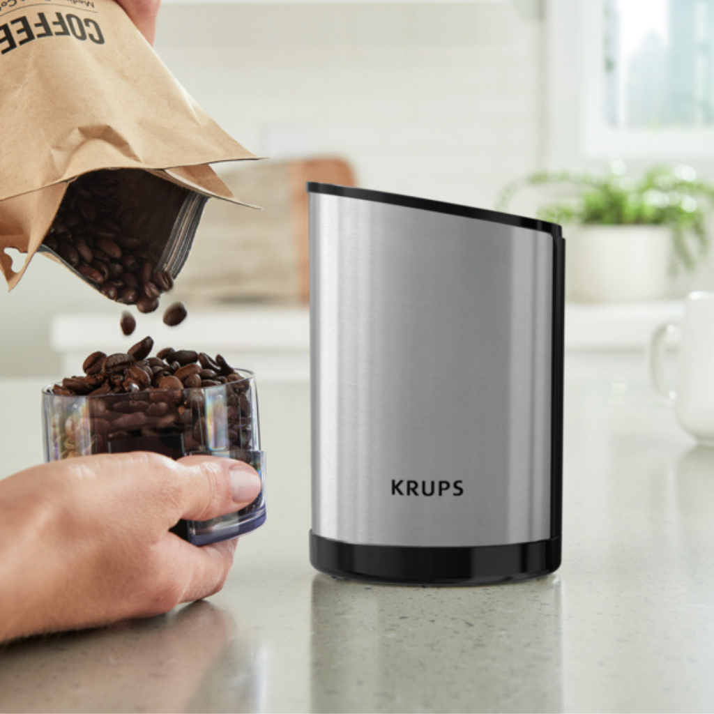Krups (F2034251) Electric Coffee And Spice Grinder Stainless Steel - Black