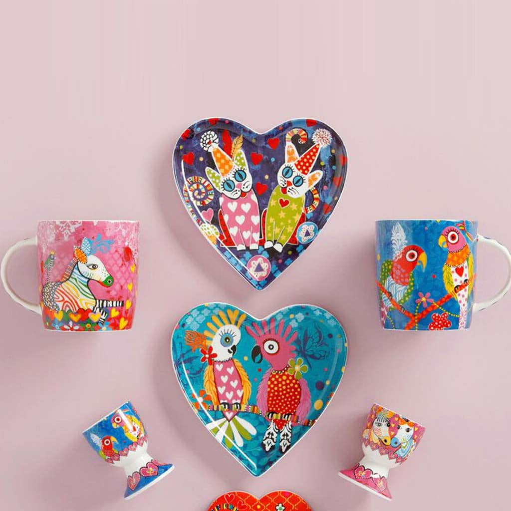 Plato de cerámica Love Hearts by Donna Sharam Maxwell&Williams-