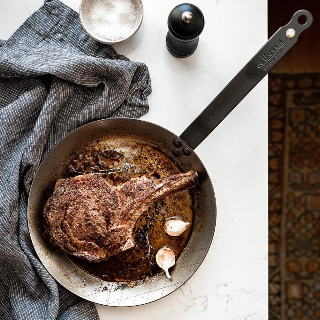 Sartén tradicional Steak hierro Mineral B De Buyer - Claudia&Julia
