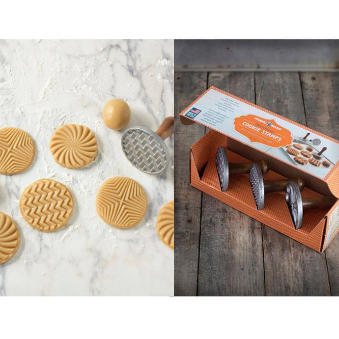 Sellos para galletas "Geo Cookie" de Nordic Ware - Claudia&Julia