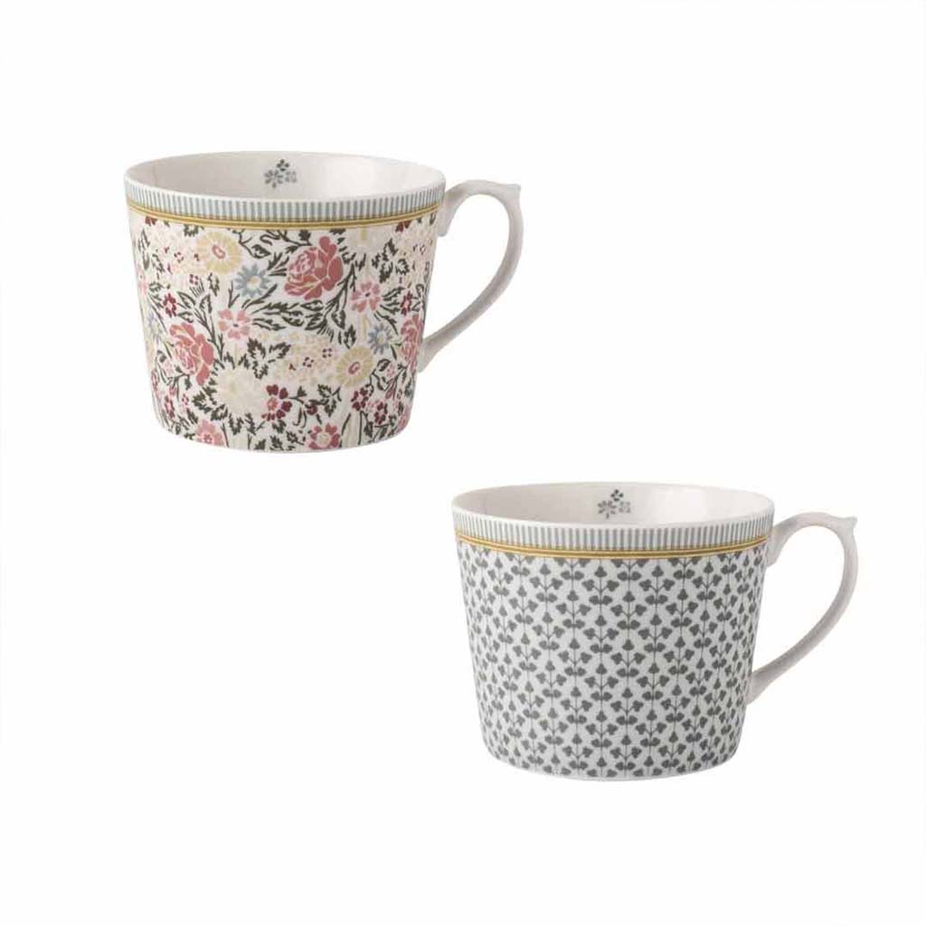 Set 2 tazas Tea Collectables de Laura Ashley Tazas mixed design - Claudia&Julia