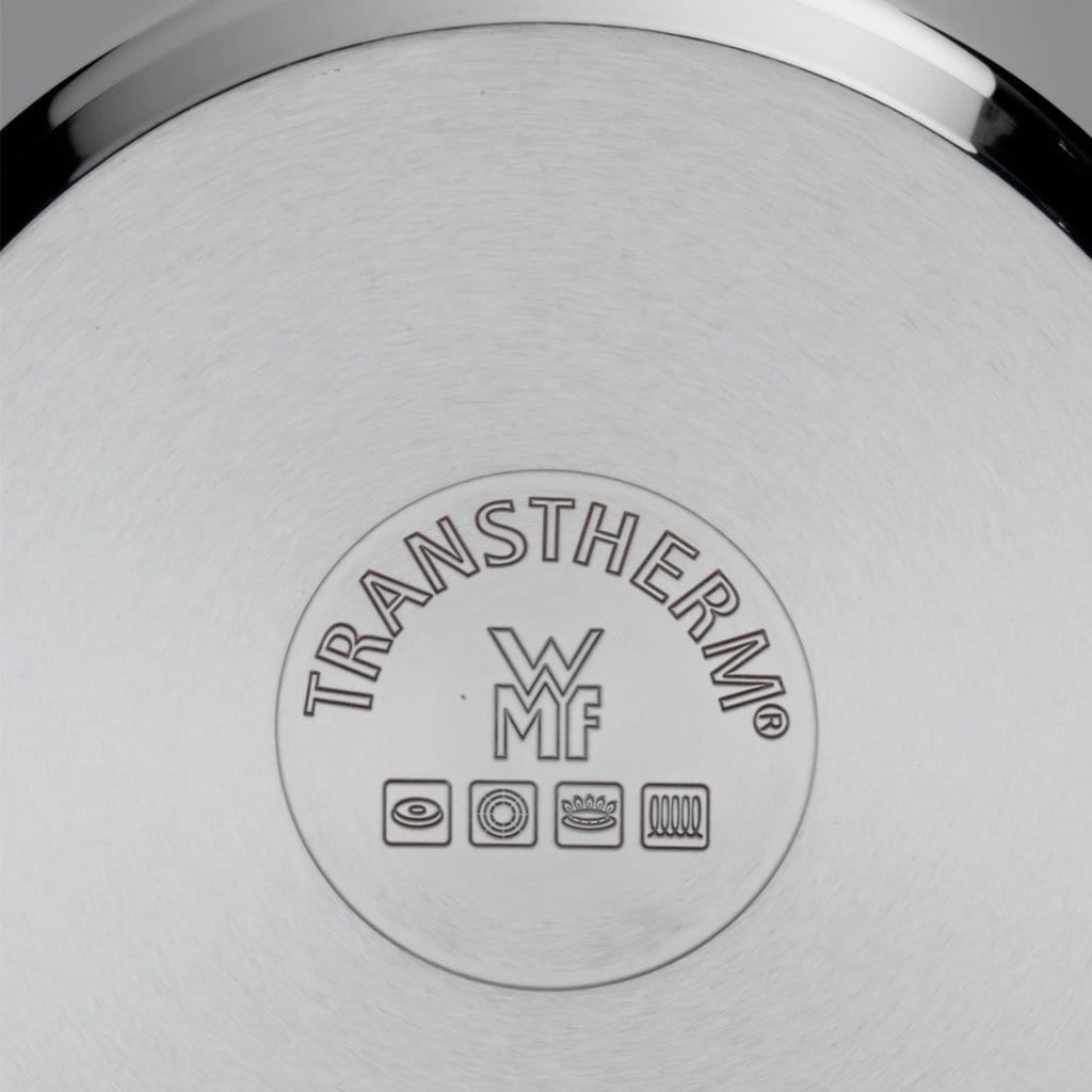WMF Perfect Plus - Olla a presión (3 litros, 8.7 in, diámetro de 8.7 in,  hecha en Alemania), acero inoxidable Cromargan®, apta para placas de